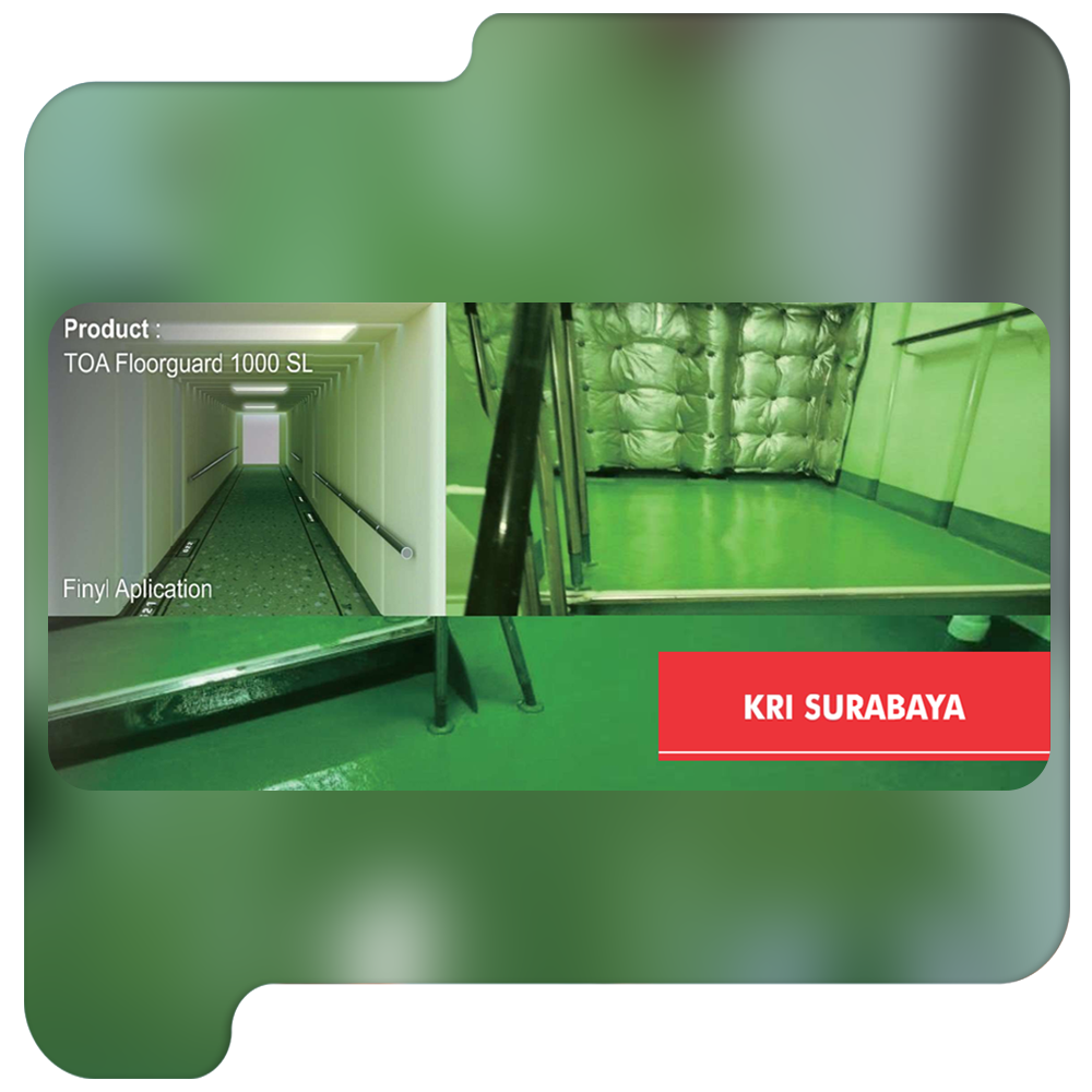 Pengecatan KRI Surabaya